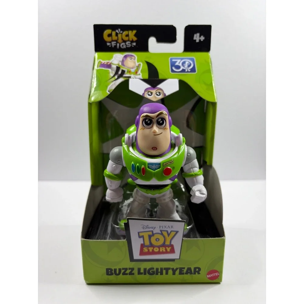 Mattel Disney Pixar Toy Story Buzz Lightyear Click Figs Action Figure JCV90